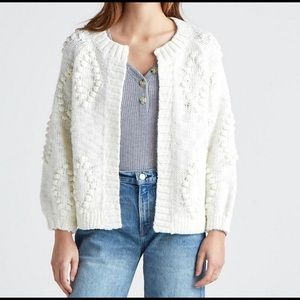 Brand New with Tags Lucky Brand Bobble Sweater Cardigan